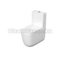 Унитаз-компакт напольный AQUATEK Optima Plus Square AQ4451-00 безободковый, с микролифтом