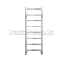Полотенцесушитель электрический Grota Soffi K 430х1200 NP EL 120x45 см, подключение справа, слева, скрытое подключение справа, глянцевый хром, лесенка