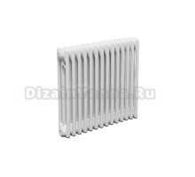 Радиатор стальной трубчатый Теплофорт 200051 3 трубы, 14 секций, боковое проходное подключение, RAL 9016 Gloss