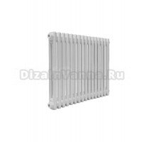 Радиатор стальной трубчатый Теплофорт 200093 2 трубы, 16 секций, боковое проходное подключение, RAL 9016 Gloss