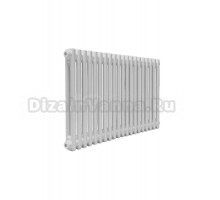Радиатор стальной трубчатый Теплофорт 200095 2 трубы, 20 секций, боковое проходное подключение, RAL 9016 Gloss