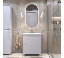 Мебель для ванной комнаты Vigo Neo 70 напольная, 2 ящика, матовая белая