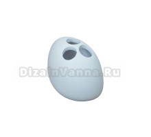 Стакан для зубных щеток Ridder Gloria 2188201 белый