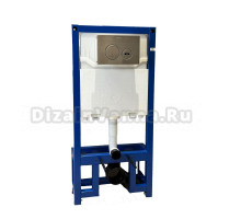 Комплект Инсталляция ARROW M6011-ZLQ + Кнопка N1GYA605ABH цвет сталь