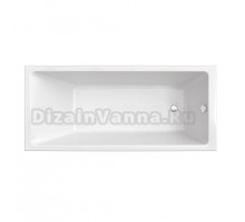 Акриловая ванна ARAGUT Байкал Щ0000063289 без опоры 180x80 см, пристенная, белая, с каркасом