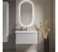 Мебель для ванной комнаты Vigo Glem 80 подвесная, 1 ящик, глянцевая белая