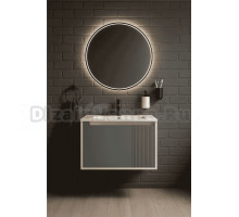 Тумба под раковину без столешницы STWORKI Мурманск 70 подвесная, бирюза