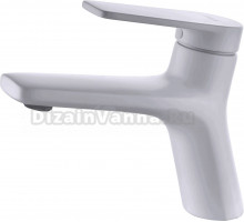 Смеситель для раковины D&K Bayern.Fürth DA1522108 белый матовый