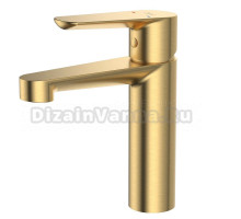 Смеситель для раковины D&K Bayern.München DA1562107 матовое золото