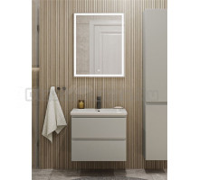 Мебель для ванной комнаты SanStar Riana 60 подвесная, grey, раковина Como 60