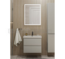 Мебель для ванной комнаты SanStar Riana 60 подвесная, grey, раковина Moduo 60