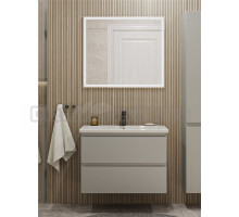 Мебель для ванной комнаты SanStar Riana 70 подвесная, grey, раковина Como 70