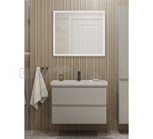 Мебель для ванной комнаты SanStar Riana 80 подвесная, grey, раковина Фостер 80