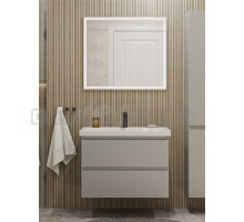 Мебель для ванной комнаты SanStar Riana 80 подвесная, grey, раковина Moduo 80