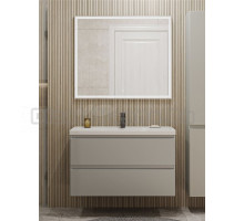 Мебель для ванной комнаты SanStar Riana 100 подвесная, grey, раковина Фостер 100