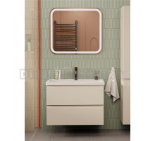 Мебель для ванной комнаты SanStar Riana 80 подвесная, cappuccino, раковина Фостер 80