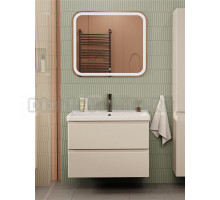 Мебель для ванной комнаты SanStar Riana 80 подвесная, cappuccino, раковина Fest 80