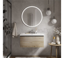 Мебель для ванной комнаты Vigo Cross 80 подвесная, 1 ящик, светлое дерево