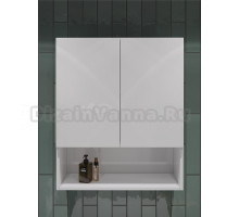 Шкаф над стиральной машиной Orange Вега 60 глянцевый белый