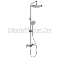 Душевая стойка Sancos Teo SC11001CH с термостатом, хром