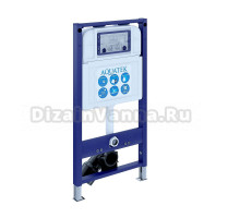 Инсталляция для унитаза AQUATEK PRO 51 INS-0000025 крепление к полу и стене, с регулировкой по высоте