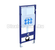 Инсталляция для унитаза AQUATEK Sensor 50 INSE-0000001 сенсорное управление, крепление к полу и стене, с регулировкой по высоте, с шумоизоляцией