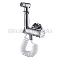 Гигиенический душ D&K Bayern Alfeld DA1484541 со смесителем, С ВНУТРЕННЕЙ ЧАСТЬЮ, хром