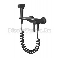 Гигиенический душ D&K Bayern DA1504545 со смесителем, черный