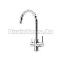 Смеситель для кухни Sancos Taper, с краном под фильтр для питьевой воды, хром, SC4012CH