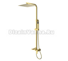 Душевая стойка D&K Bayern.Liszt DA1513707A04 матовое золото