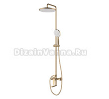 Душевая стойка D&K Bayern.München DA1563707B18 матовое золото