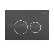 Кнопка смыва для унитаза D&K Bayern DB1529006 пластик