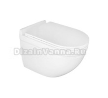 Унитаз подвесной AZARIO Fora AZ-0017-UQ3 безободковый, с микролифтом, глянцевый белый