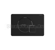 Кнопка смыва для унитаза AQUATEK KDI-0000069 АБС-пластик, цвет матовый черный