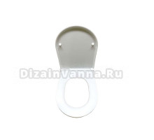 Крышка-сиденье AQUATEK Европа AQ0105-MW с микролифтом, матовая белая