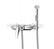 Гигиенический душ AWP Agura S0718C со смесителем, хром