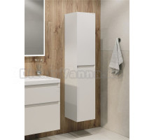 Шкаф-пенал для ванной Grossman Меркадо 32 L/R подвесной, матовый белый