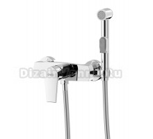 Гигиенический душ AWP Tulos S2618C со смесителем, хром
