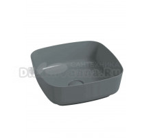 Накладная раковина ARROW AP41024B-DG 40 темно-серая, квадратная
