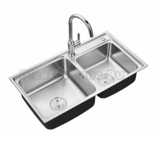 Мойка кухонная ARROW AG5553SS сталь