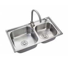 Мойка кухонная ARROW AG5517 сталь