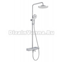 Душевая стойка ARROW F6H9119CP с термостатом, хром