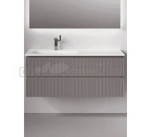 Тумба с раковиной Sancos Snob R 120 L подвесная, doha soft