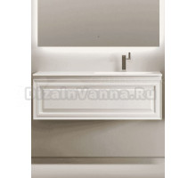 Тумба с раковиной Sancos Very 120 R подвесная, 1 ящик, bianco