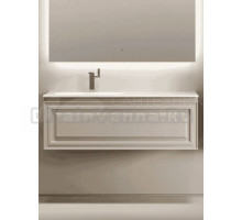 Тумба с раковиной Sancos Very 120 L подвесная, 1 ящик, beige soft