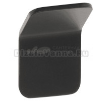 Крючок Bemeta Living 101506300 матовый черный, на шурупах