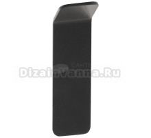 Крючок Bemeta Living 101506310 матовый черный, на шурупах