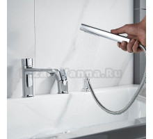 Смеситель на борт ванны Maretti Lorenza LR22RF842-B, хром