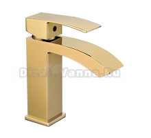 Смеситель для раковины Rimero RM1007GO золото