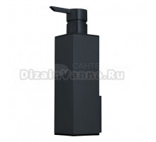 Дозатор для жидкого мыла Colombo Design MiniQ B9343.GM настенный, черный, серый